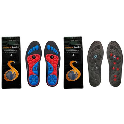 Прозрачная магнитная стелька, дышащая стелька, беговая спортивная амортизирующая массажная стелька