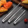 1Pcs 7/9/12Inch Food Clip 304 Stainless Steel BBQ Steak Clip New Grill Tongs  Cooking Utensils