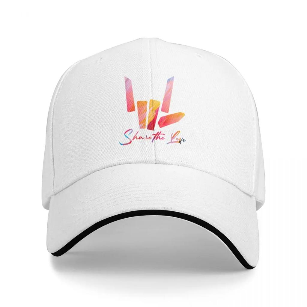 Share The Love Baseball Cap Wild Ball Hat Horse Hat Fashion Beach Ladies Unisexs