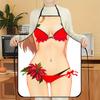 1 шт. Рождественский фартук Праздничный фартук для готовки выпечки Праздничный фартук Смешной Полиэстер Легко чистится Унисекс