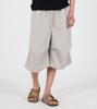 Beoteunseoul Essential Grey Sweat Shorts Pants (Light Grey)