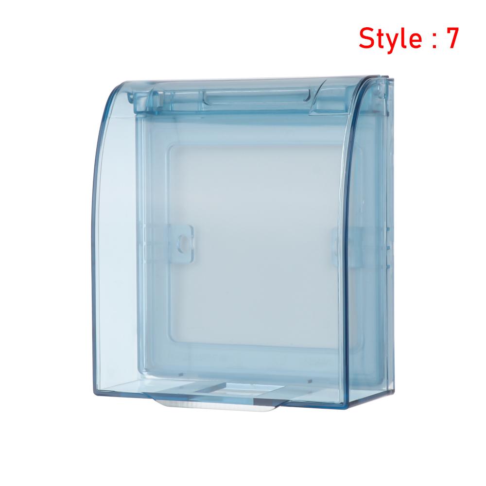 1 шт. 86 тип двойной протектор розетки электрический вилочный чехол детский защитный ящик водонепроницаемый ящик принадлежности для ванной комнаты