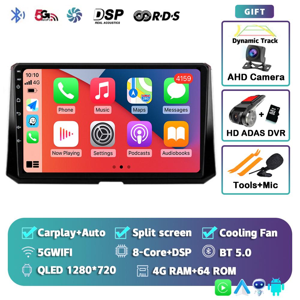 Android14 мультимедийный видеоплеер для Toyota Corolla 12 2019 2020 2021 2022 беспроводной Carplay стерео Carplay 4G WIFI GPS 2Din DSP