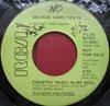 7-дюймовая пластинка GEORGE HAMILTON IV - Country Music In My Soul / The Chil 740697PROMO RCA Victor 1972 US Фолк Б/У