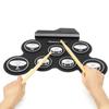 1 Box with Sound Effect Pattern Portable Electronic Drum Folding Music Drums for Beginner Practice