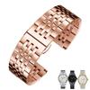  изогнутый конец из нержавеющей стали ремешок для часов для Casio Tissot seiko ремешки для часов 12 13 14 15 16 17 18 19 20 21 22 мм Металлический браслет