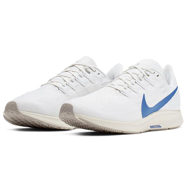 Nike Air Zoom Pegasus 36 'Platinum Royal' (Unisex) Platinum Tint / White-Sail-Game Royal Running Shoes AQ2203 005