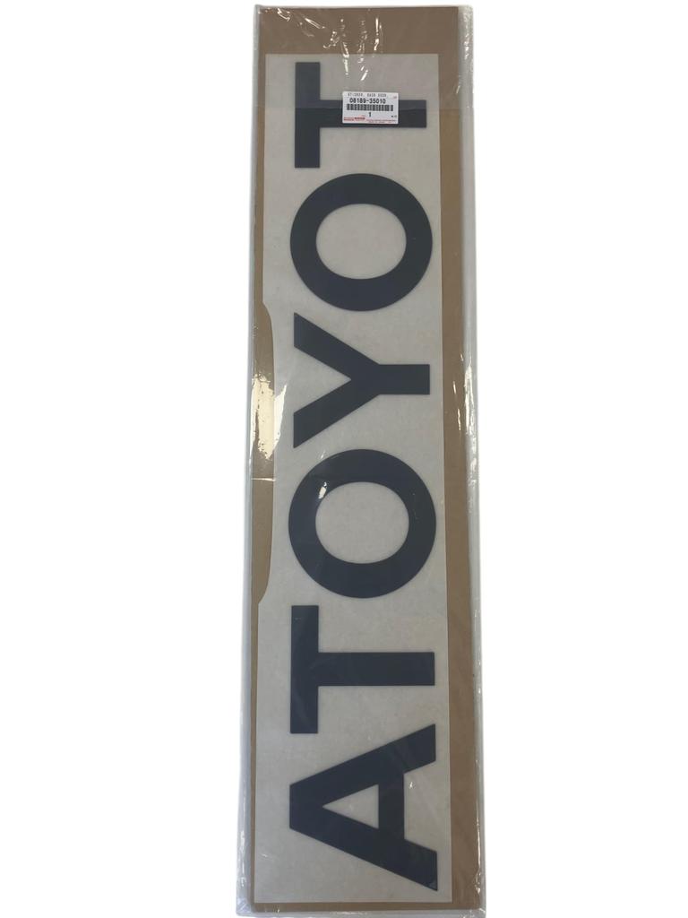 TOYOTA HILUX TOYOTA Decal GUN125 Оригинальный продукт Серебристый [08189-35010]