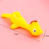 10/20/30PC Mini Yellow Sticky Finger Catapult Chicken Shooting Toy Boys Girls Gifts Children's Day Birthday Party Gifts Pinata Filling