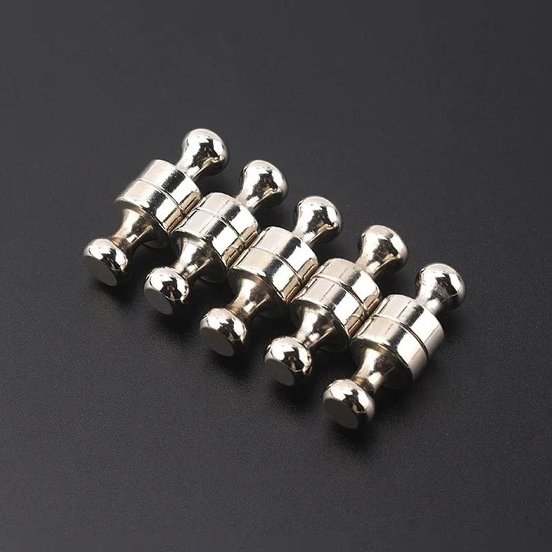 Metal Strong Magnetic Pushpins Neodymium Magnets Whiteboard Fridge Thumbtack Power Magnet Push Pins for Office School