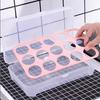 15/24 Grid Eggs Holder Stackable Freezer Storage Organizers Egg Storage Container Plastic Egg Carton Kitchen Egg Storage Box