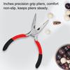Long Nose Pliers Needle Nose Pliers Double Color Handle Wire Cutting Tool