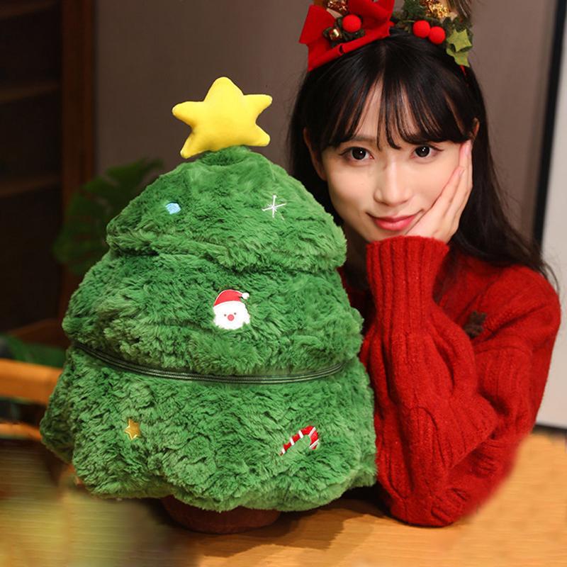 Мультяшная подушка олень кукла плюшевая игрушка украшения Санта Клаус кукла подруга праздничный подарок