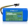 PALO Replacement Battery for 360 S5 S7 T90 LiDAR Robot Vacuum,14.8v 3500mAh