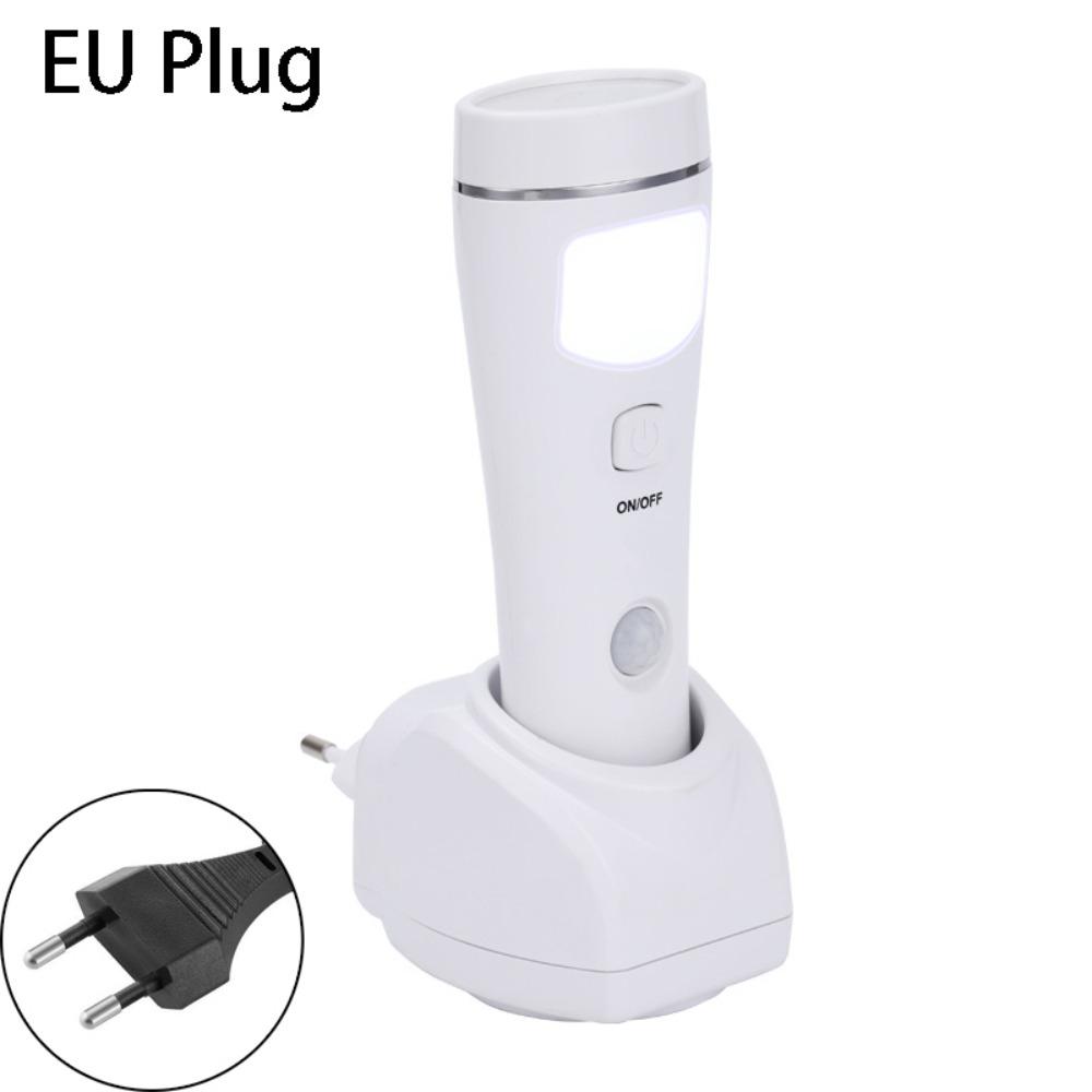 Motion Sensor LED Emergency Lights Rechargeable Power Outage Light 4-in-1 Plug-in Flashlight Night