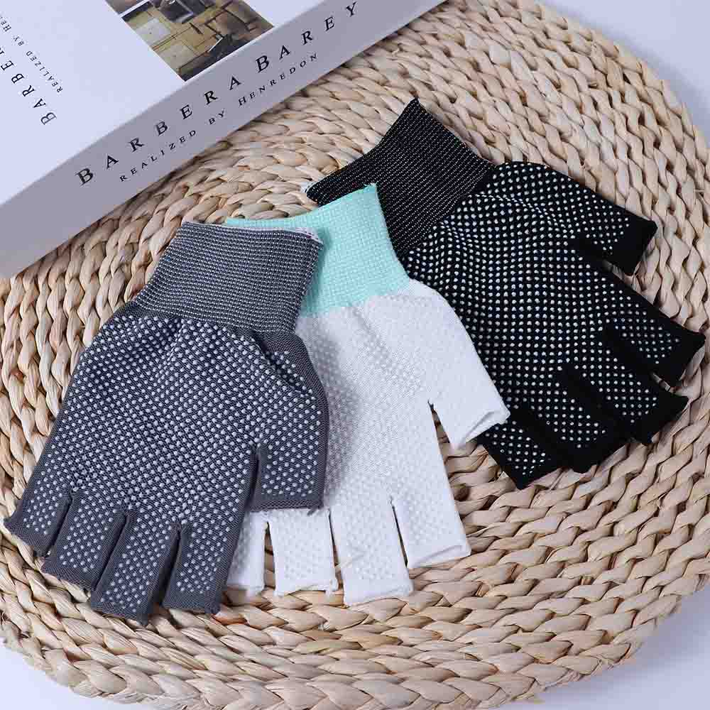 Перчатки Fingers Ice Cool Nylon для велоспорта Перчатки для рыбалки Аксессуары для рыбалки Перчатки с тремя пальцами