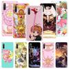 Чехол для телефона Card Captor Sakura Anime для Xiaomi Redmi Note 10 9 8 11 Pro 11T 11S 10S 9S 9A 9C 9T 8T 8A 7 7A 5 с художественным рисунком