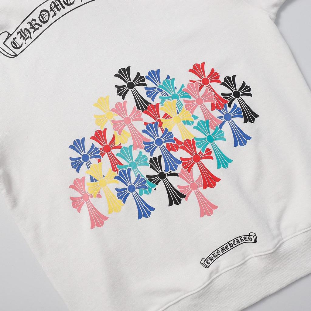 803 CHROME HEARTS Осень-Зима 2026 Новая Классический Стиль Большой Размер Худи с Логотипом, Подходит для Ношения Парами