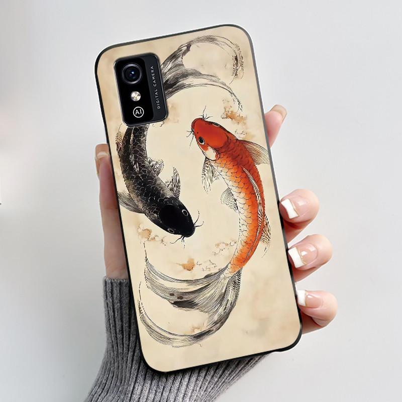 Для ZTE Blade L9 Чехол Роскошный Милый Крутой Мальчиков Девочек Силиконовый Мягкий Задний Чехол Для ZTE BladeL9 Blade L9 Чехол для Телефона ТПУ Черный Fundas