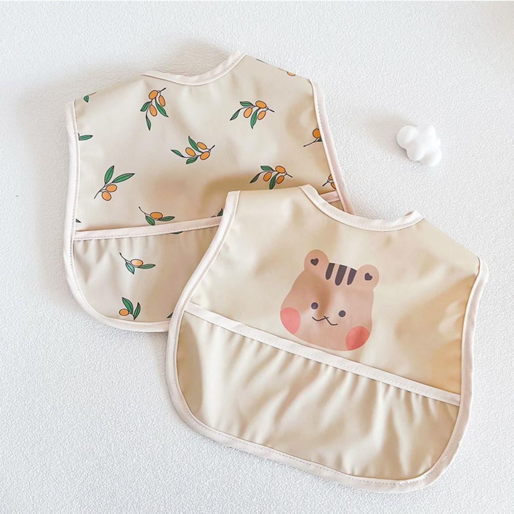 Cartoon Baby Feeding Bib Animal Pattern Saliva Towel Burp Apron Baby Drooling Bibs Boys Girls