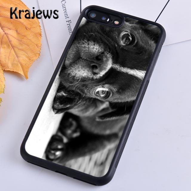 Krajews Cute Boxer Dog Puppy TPU For iPhone 17 Air 16 Phone Case Cover 15 14 plus 12 pro max coque Shell Fundas