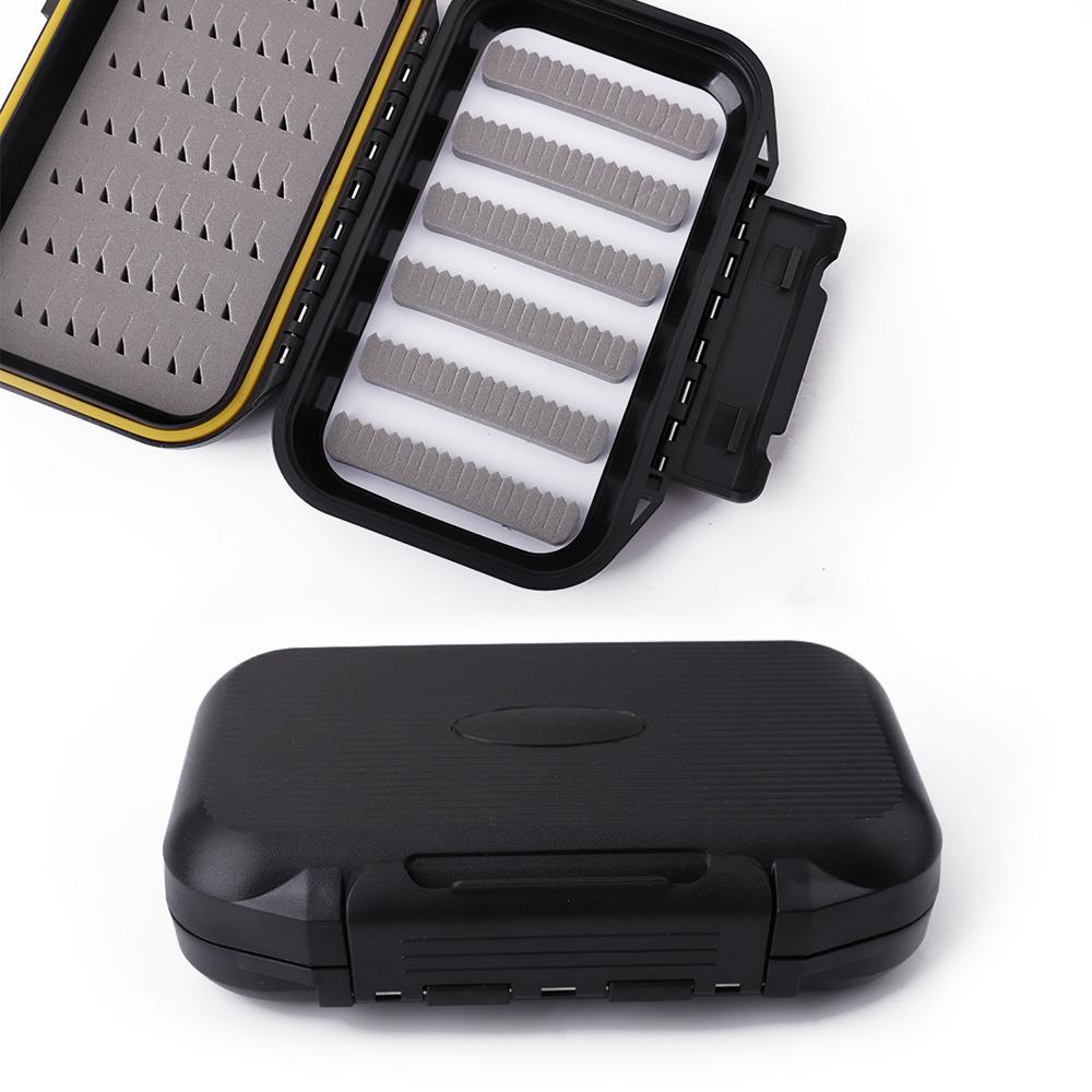 FTK Коробка для ловли нахлыстом Maxcatch, двухсторонняя водонепроницаемая коробка для джиг-джиг из пенопласта с легкой ручкой