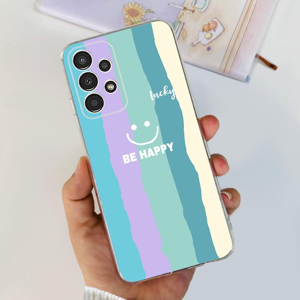 For Samsung A13 M13 M23 M33 Galaxy Case Flowers Butterfly Astronaur Phone Case Back Cover Soft Bumper Samsung Galaxy A13 M23 Bag
