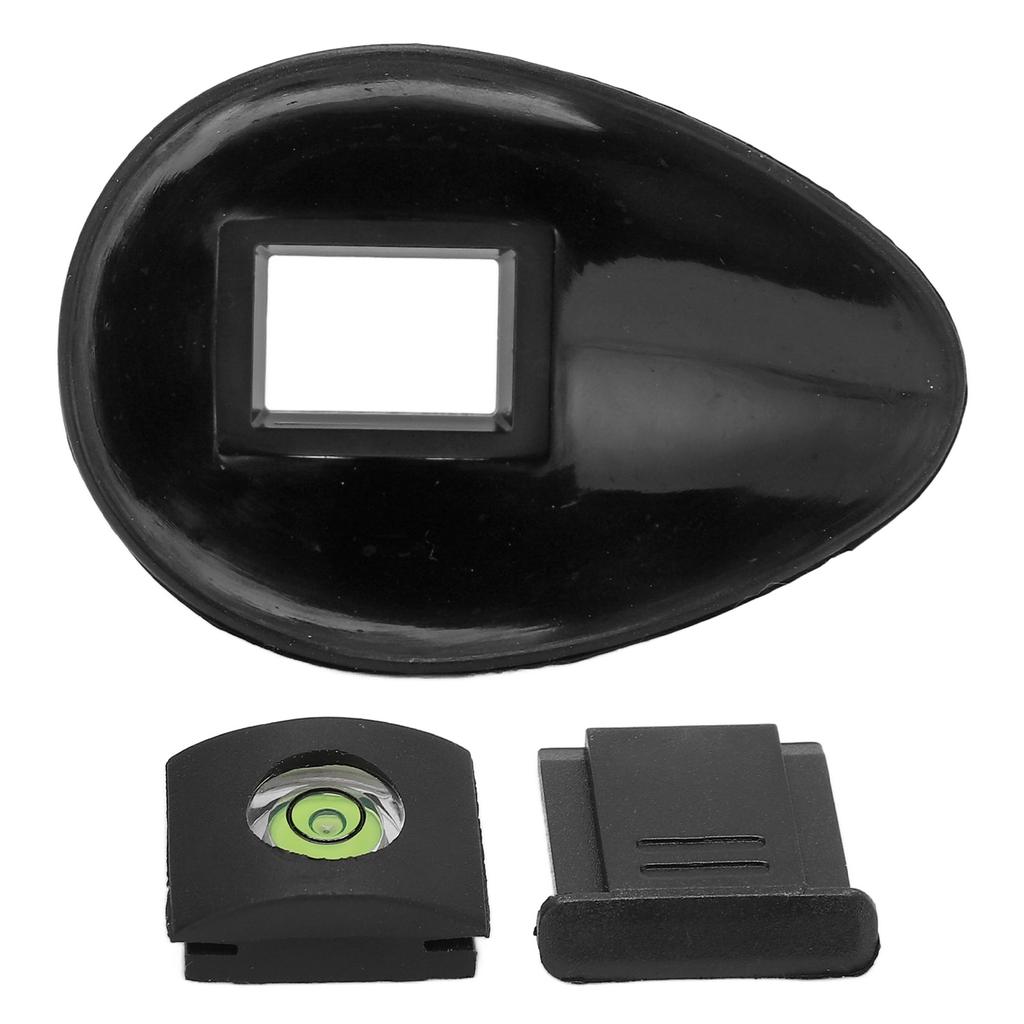 Наглазник видоискателя камеры 22 мм овальный уровень крышка холодной обуви набор для D300 D200 D90 D80 D7000 D7100 D5200 D510