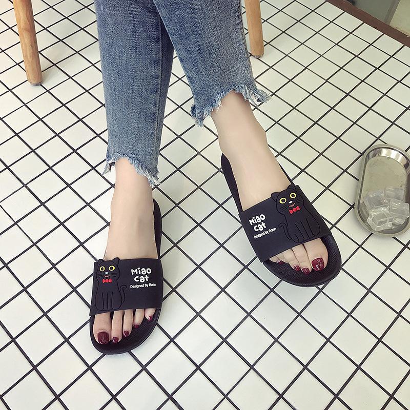 Новые модные женские нескользящие тапочки для ванной с мягкой подошвой