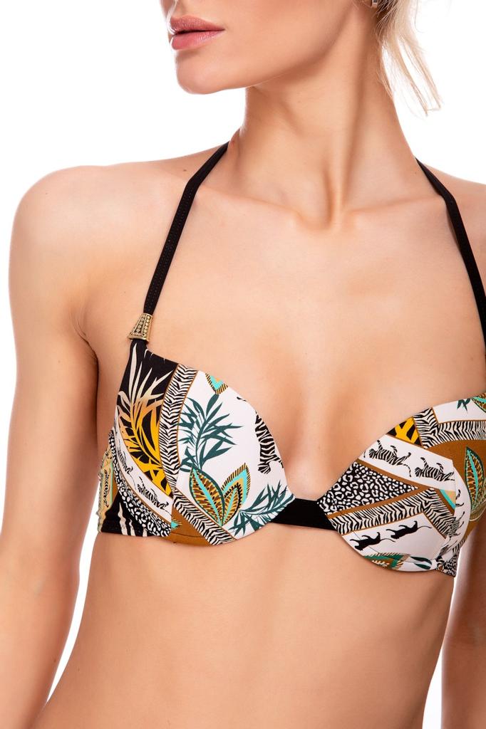 Купальник Push Up gel, плавки бразилиана Jolidon (59440)