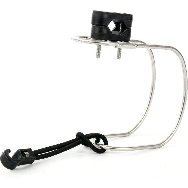 Кронштейн-подкова из нержавеющей стали Amarine, держатель для спасательных кругов, пластиковый колодец (1 шт-серебро)