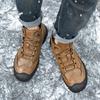 Модные мужские повседневные ботинки, обувь для мотокросса, удобные зимние мужские ботинки из натуральной кожи, модная мужская обувь класса люкс, походные ботинки