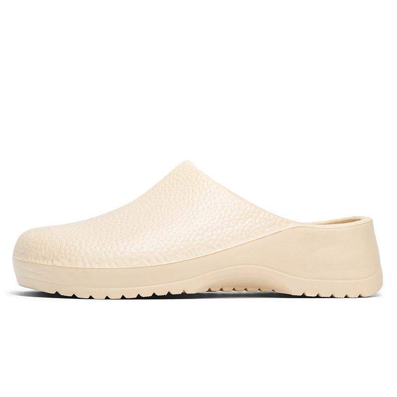 Летняя пара тапочек baotou, импортная торговля, большой размер, водонепроницаемые и маслостойкие туфли шеф-повара, модные маленькие белые туфли для медсестер