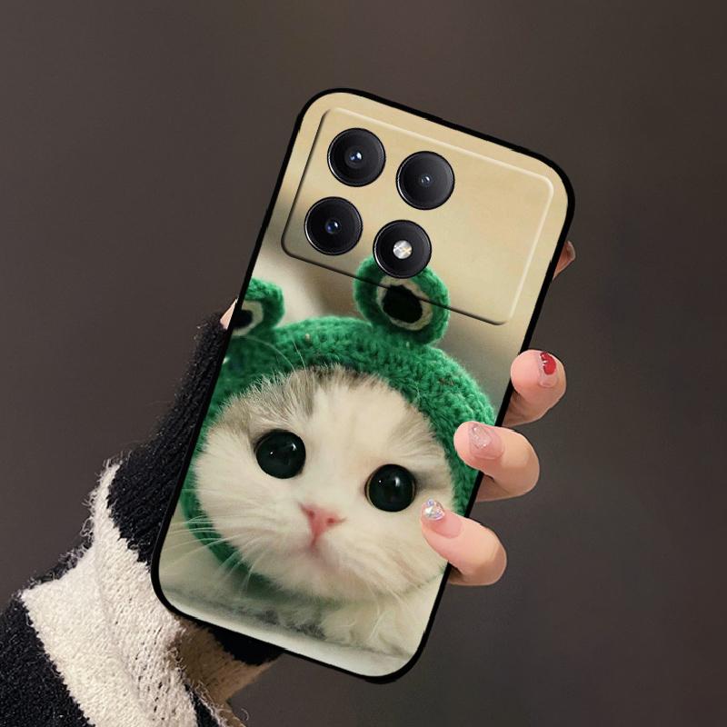 Чехол для Xiaomi Poco X6 Pro Модный Рисунок Мягкий Силиконовый Задний Чехол Для Xiaomi PocoX6 Pro Funda Poco X6Pro Бампер Мультяшный Capa