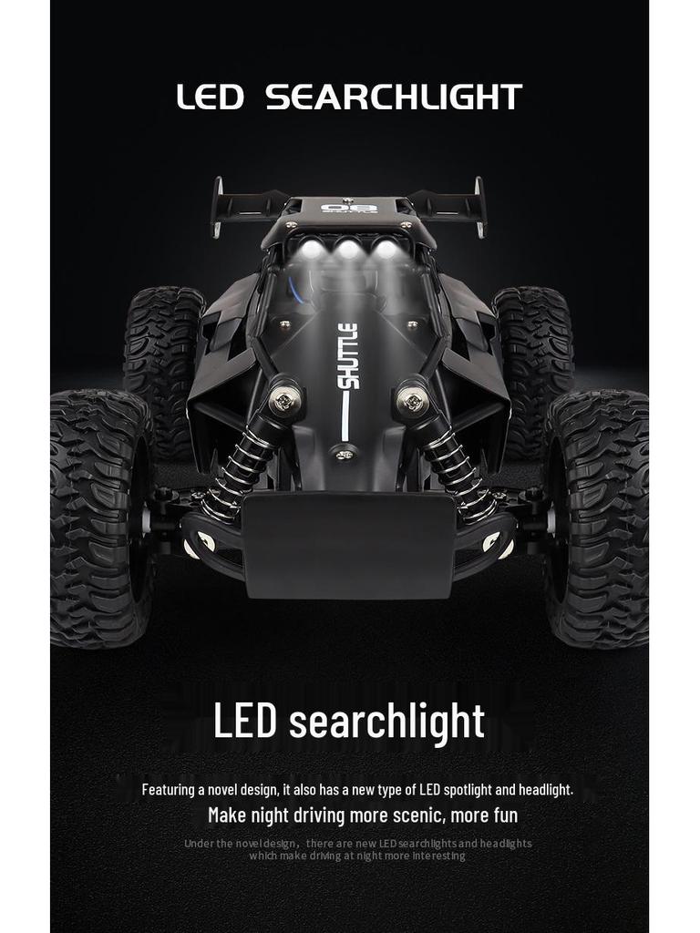 1:20 Сплав Внедорожный Радиоуправляемый Автомобиль: Бигфут-альпинист с пультом 2.4G, подсветкой и возможностями дрифта.