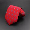 Classic Red Green Christmas Tie, For Men Women, Snow Santa Claus Ties, Party, Neckties