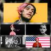 Темный Эмоциональный Певец Lil Peep Hell Boy Коврик для Мыши Большой Толстый Настольный Коврик Прошитые Края Игровой Коврик для Мыши для ПК