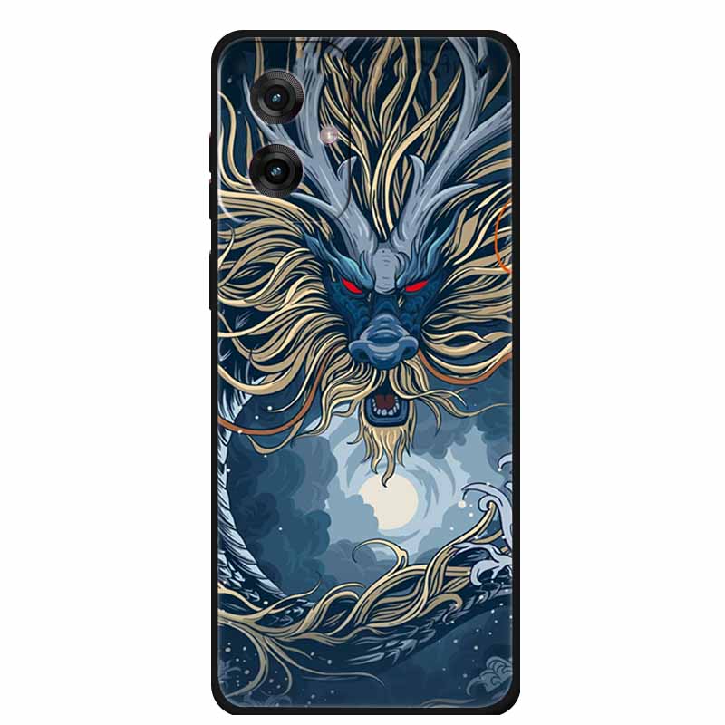 Phone Case For Motorola Moto G 55 85 75 35 TPU Cover Bumper Colourful Shield For Funda Motorola Moto G75 G85 G35 G55 Capa Cases