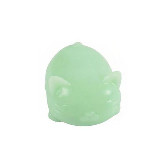 Kitten Squeeze Stress Toy, Soft Cat Fidget Ball, Cute Animal Decompression Toy for Office Desk, Gift for Cat Lovers