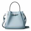 Metal Accessories Pebble Leather Tote Bag Small Butterfly Blue Women Tote Bags 166982-401