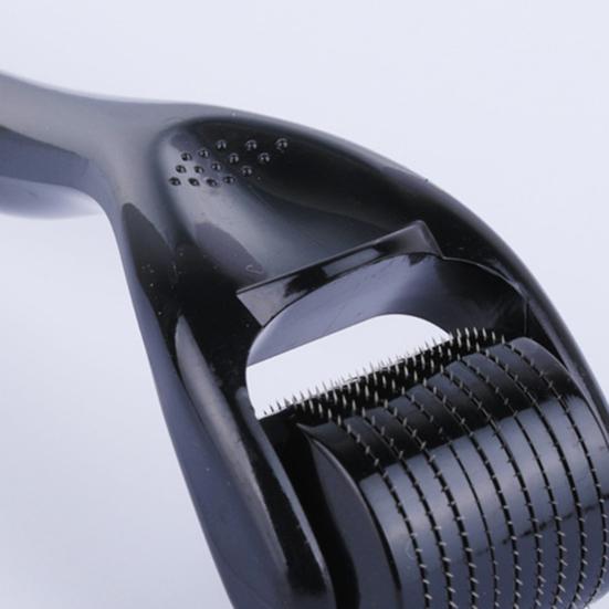 Ролик для бороды Derma с микроиглами улучшает впитывание красоты, восстанавливает сияние кожи, массажный ролик с микроиглами