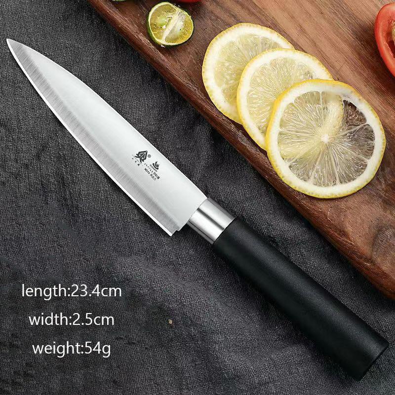 Ножи для фруктов из нержавеющей стали, кухонный нож для рыбы, суши, нож для барбекю, овощерезка