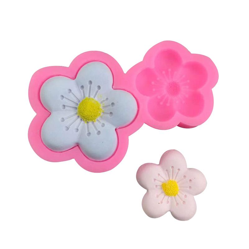 Мягкая силиконовая форма для помадки и шоколада Kinds Blossom Flower