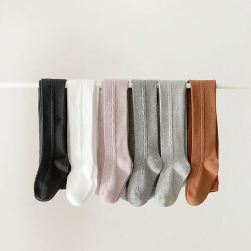 Хлопковые узкие леггинсы для девочек, однотонные колготки с защитой от комаров, леггинсы