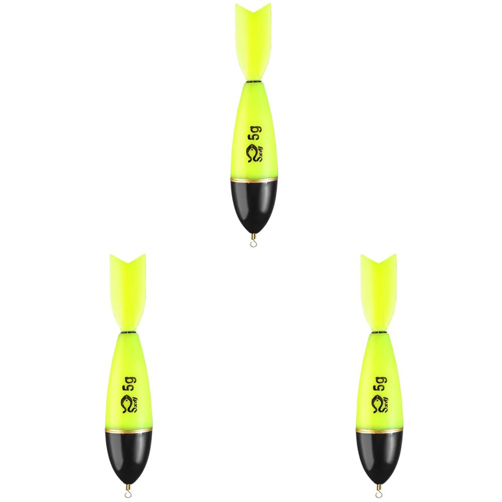 1-3PCS Luminous Fishing Floats Fishing Accessories Fishing Night Float Night Fishing Light Up Bobbers For Sea Ocean Rock Fishing