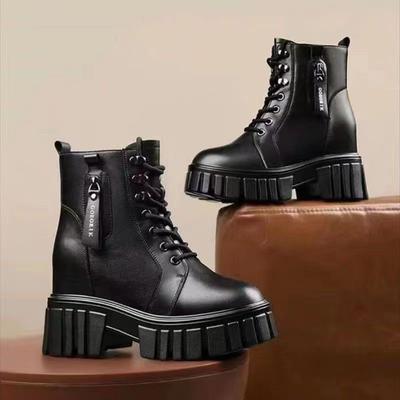 Европейские и американские дизайнерские короткие сапоги женские зимние новые модные сапоги 2024 года женские туфли темперамент кроссовки на платформе Traf