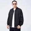 Large Size Men's Soft High-quality Fabric Windproof Warm Jacket Fashionable Versatile Casual Sports Lightweight Jacket Baseball Apparel