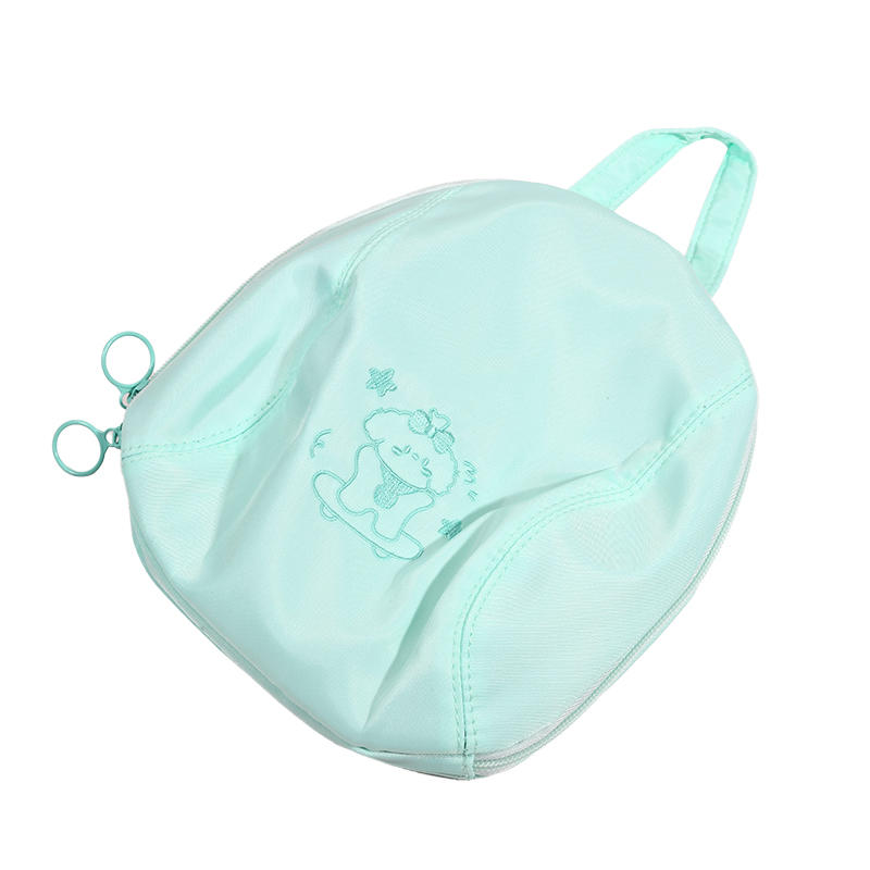 1 шт. Круглая сумка для хранения нижнего белья Легкая портативная для организации бюстгальтеров и нижнего белья во время путешествий, поездок на выходные, коротких отпусков. Поддерживает нижнее белье в порядке.