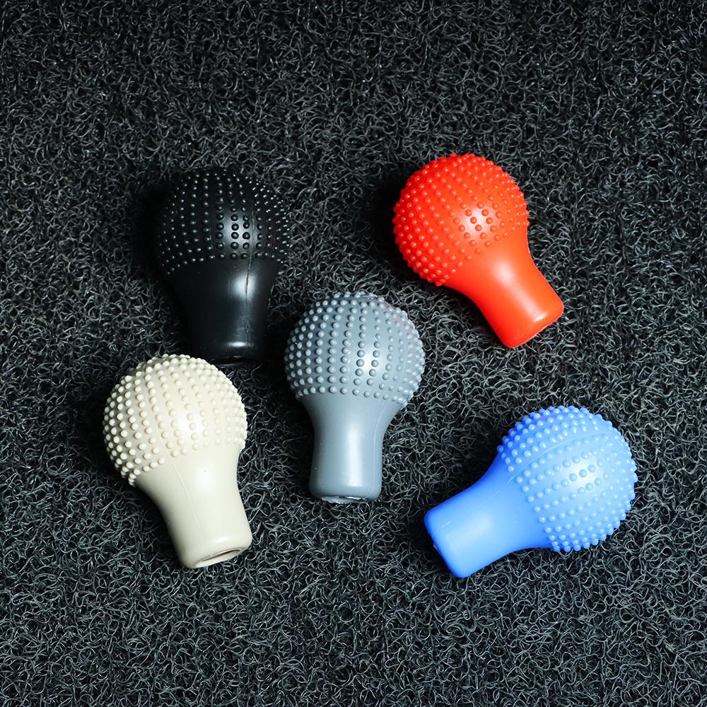 Universal Handball Car Gearshift Head Protector Handbrake Case Gear Shift Knob Cover Silicone