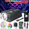 36W RGBW Car Star Sky Light RGB LED Roof Fiber Optic Ceiling Lights For Interior Lighting Kit Music Control Ambient Lamp